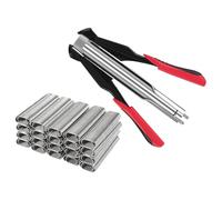 Pliers for Fastening Fencing Rings with 2,500 Nails Type C | Bra Panels Car Cushions, Upholstery, Seat Covers, Pet Cages, Bird Nets, Sausages Guts