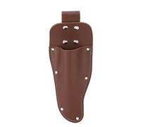 Pliers Holder Pruner Sheath Cowhide Belt Hanging Pouch for Gardening Pruning Shears Scissors Coffee