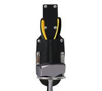 Pliers Holster Tool Pouch Hammer Loop 1.9 Inch Size PU Leather Material with Multifunction 2 in 1 Organizer Design for Carpenter Maintenance Gardening Electrical Work Construction