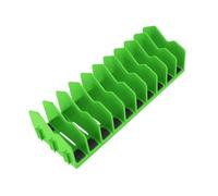 Pliers Organizer Rack Plier Holder for 3" H Shelves Pliers Cutter Organizer Green