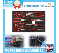 Sealey Pliers Set – Siegen S01277 – Tool Tray – 9 Piece