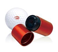 PLIGREAT Boom Word Pattern Golf Ball Stamp, Self Inking Golf Ball Stampers Reusable Golfs Balls Stamp Marker to Identify Balls Golfer Gift Golfing Accessories, Red