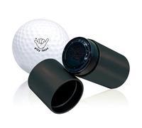 PLIGREAT Play Loose Pattern Golf Ball Stamp, Self Inking Golf Ball Stampers Reusable Golfs Balls Stamp Marker to Identify Balls Golfer Gift Golfing Accessories, Black