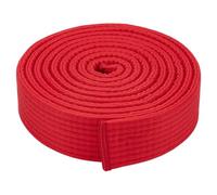 PLIGREAT Taekwondo Ranking Belt, 240x4cm Polyester Karate Judo Belt Martial Arts Ranking Judo Belts for Adults Kids Coach Teaching, Red