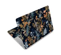 PLIGREAT Wildflowers Laptop Skin Stickers, Reusable Netbook Skin Sticker Vinyl Decals for PC Notebook Laptops Keyboard Cover Universal 12" 13" 13.3" 14" 15" Waterproof Laptop Case Protector Film