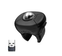 Plima Rechargeable Wireless Dual-Mode Ring Mouse can be Switched to Function as a PowerPoint and Keynote Presentation Remote, and is Compatible with Both PC and Mac Desktop and Laptop Computers.