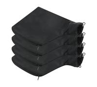 Plimbin 4 Pcs Dust Bag, Mitre Saw Dust Bag with Zipper and Wire Stand Anti-Dust Cover for 255 Model Miter Saw Dust Collection