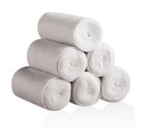 Plimbin Cast Padding, 6 Rolls Plaster Gauze Bandages Soft Cotton Undercast Padding Wrap Modelling Plaster Cloth for Art, Crafts, Body Casts, Modelling (5cm×2.7m)