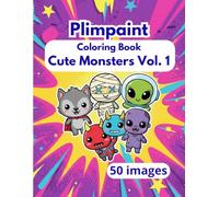 Plimpaint: Coloring Book Cute Monsters (PlimPaint Cute Monsters)