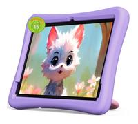 plimpton 2025 Upgraded Kids Tablet, 10 Inch Android 15 Tablet for Kids with Case Included, Octa-Core, Google Kids Space, Parental Control, 4GB+64GB, WiFi, BT5.3, YouTube, Gift for Toddler