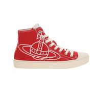 Plimsoll High Top Canvas, female, Vivienne Westwood, Sneakers, Red, 7 UK, Shoes 7 UK