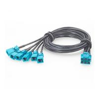 Plinkwirekb MATEnet 6-Port Automotive Ethernet Cable - High-Speed Data for ADAS, LiDAR & Autonomous Driving, Compatible with NVIDIA DRIVE AGX（1m）
