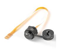 Plinkwirekb Outdoor IP67 Nano SIM Card Extension Cable Panel Mount Male to Female Flex Extender FPC Waterproof Cable Nano SIM Flat Adapter Cord for 4G/LTE, 5G, GPS, Remote Gateway, IoT, Routers(0.2M)