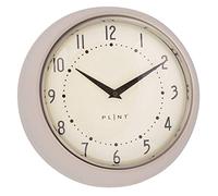 Plint Retro Wall Clock Kitchen Clock Danish Design Cream, 23 cm x 7 cm
