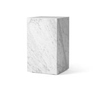 Plinth Coffee Table High Carrara Marble