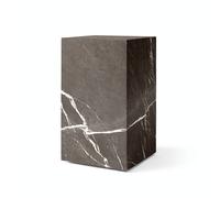 Plinth Coffee Table High Gray Kendzo Marble
