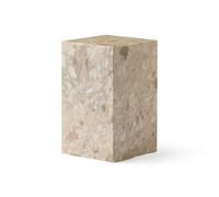Plinth Coffee Table High Kunis Breccia Marble