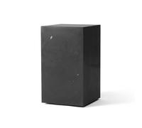 Plinth Coffee Table High Nero Marquina Marble