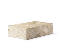 Plinth Coffee Table Low Kunis Breccia Marble