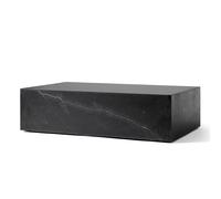 Plinth Coffee Table Low Marquina Marble