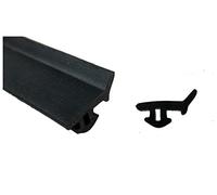 Plinth Sealing Strip 6 Meters 8 * 4.5mm EPDM Sealing Strip Bridge Aluminum Doors and Windows Sealing Strips Energy-Saving Doors and Windows Sealing Strip