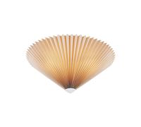 Plisado Large Flush Ceiling Light - Beige