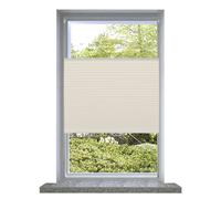 Plisse Blind 110x100cm Cream Berkfield Home Cream One Size