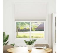 VidaXL Plisse Blind 110X150cm White Pleated Blind, White