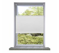 Plisse Blind 40x125cm White Pleated Blind