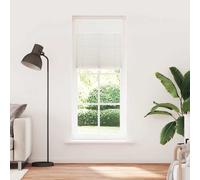 vidaXL Plisse Blind 90x200cm in White, Modern Pleats, Adjustable, Easily-Installed, Sun and Vision Protection, Suitable for Various Spaces, Available Across Multiple Sizes
