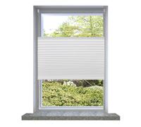 Plisse Blind 50x150cm White Pleated Blind