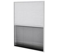 Plisse Insect Screen for Windows Aluminium Anthracite/White Multi Sizes vidaXL