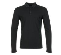 Plisy Long Sleeve Polo Shirt 009 Black, Large