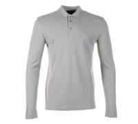 Plisy Long Sleeve Polo Shirt 063 Grey, Medium