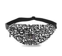 PLITI 4th Wing Merch Dragon Rider Waist Fanny Pack You're Really a Violent Little Thing 4th Wing Book Lover Crossbody Bag (Little Thing FPU)