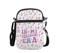 PLITI Aerial Silk Gift Aerial Yoga Dancer Gift Silks Performer Gift In My Aerialist Era Acrobatics Crossbody Bag (Aerialist Era ZCbagU)