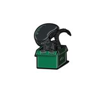 PLITI Alien Franchise Movies Enamel Pin Alien Movie Inspired Gifts Monster Horror Series Gift Aliens Scary Movie Fan Gift (Alien Predator pinU)
