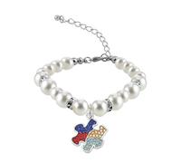 PLITI Autism Awareness Bracelet Autistic Teacher Therapist Appreciation Gift ABA Therapist RBT BCBA Gift SPED Teacher's Gifts, M, Stainless Steel, stainless steel