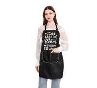 PLITI Baker Gift Baking Apron With Pocket Best Baker Eve Gift For Baking Lover Gift Pastry Chef Gift Culinary Student Gift