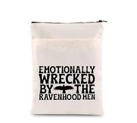PLITI Book Lover Gift Ravenhood Series Gift Book Club Gift Dark Romance Gift Reading Book Cover For Reader (emotionally wrecked BSU)