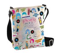 PLITI Broadway Musical Crossbody Bag Hairspray Musical Gifts Tracy Turnblad Inspired Gift Musical Theater Lover Gift (Hairspray hair CbagU)