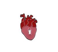 PLITI Cardiology Gift Cardiologists Gifts Heart Doctors Gift Cardiac Nurse Gift Anatomical Heart Pin (switch heart pinU)