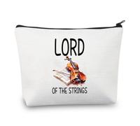 PLITI Cello Gift Cello Player Gift Lord of The Strings Cello Makeup Bag Cellist Musician Gifts Orchestra Music Lover Gifts (Lord Strings U)