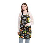 PLITI Chicken Apron With Pockets Gardening Gift I Just Want To Work In My Garden And Hangout With My Chicken Gardener Gift (Garden Chicken APU)