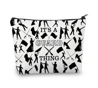 PLITI Color Guard Makeup Bag Color Guard Gift It’s a Guard Thing Color Guard Mom Gift Flag Girl Gift Color Guard Team Gift (Guard ThingU)