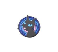 PLITI Coraline Gift Coraline Cartoon Movie Fans Gift Ghost Mother Gifts Black Cat Brooch Pin For Thriller Cartoon Lover (caro cat pinU)