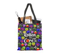 PLITI Descendants Tote Bag Descendants Fan Gift Rotten To The Core Gift Evil Queen Fan Gift Poison Bottles Gift Witchy Gift (Rotten to Core TGblU)
