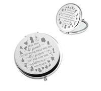 PLITI Fairy Tales Princess Inspired Gift May You Be Proud Of The Work You Do The Person You Are Compact Mirror For Friend (Be proud beastP CMU)