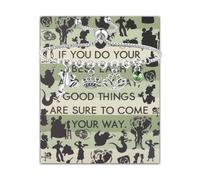 PLITI Frog Princess Inspired Gift Princess Fans Gift Frog Lover Gifts Good Things Are Sure To Come Your Way Frog Bracelet, M, Stainless Steel, no gemstone