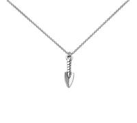 PLITI Funny Archaeology Gift Archaeologist Gift Garden Lover Gift Gardening Gift Shovel Necklace For Gardener, M, Stainless Steel, No Gemstone